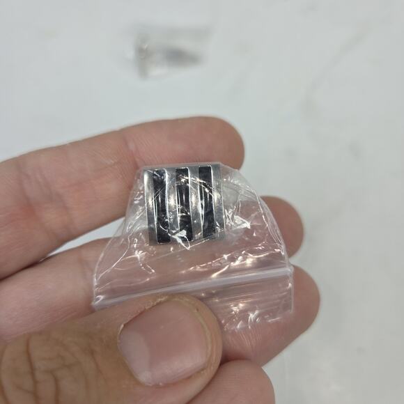 Vtg Tie Clips Tacs Pins Lot Mens Business Workwear Funny Nerd Fashion - Picture 7 of 7